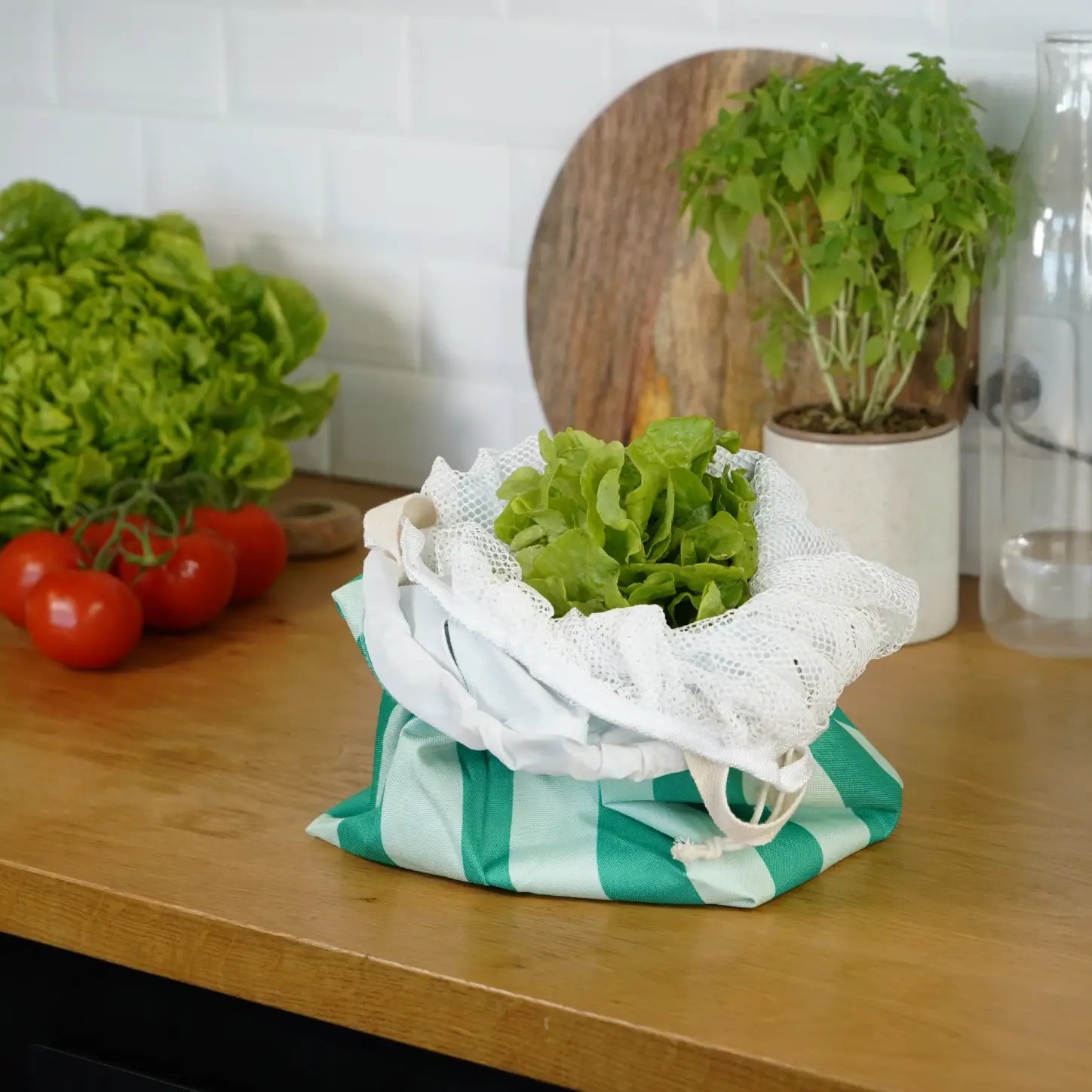 essoreuse à salade compacte - vert - cookut