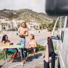 Étendoir/Séchoir à ventouse-noir et bleu-GODRY_4