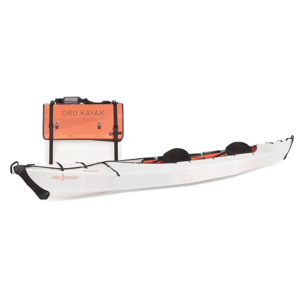 Kayak pliable-Haven TT-2 personnes-blanc et orange-ORU KAYAK
