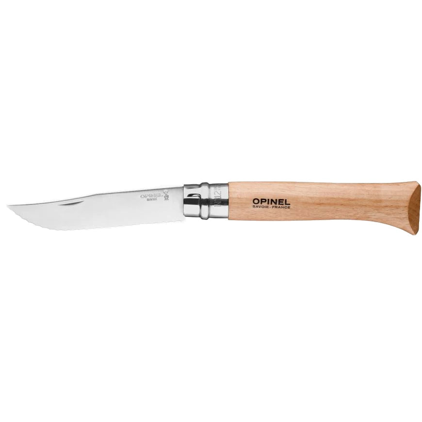 Couteau pliant-N°12 cranté-bois-OPINEL
