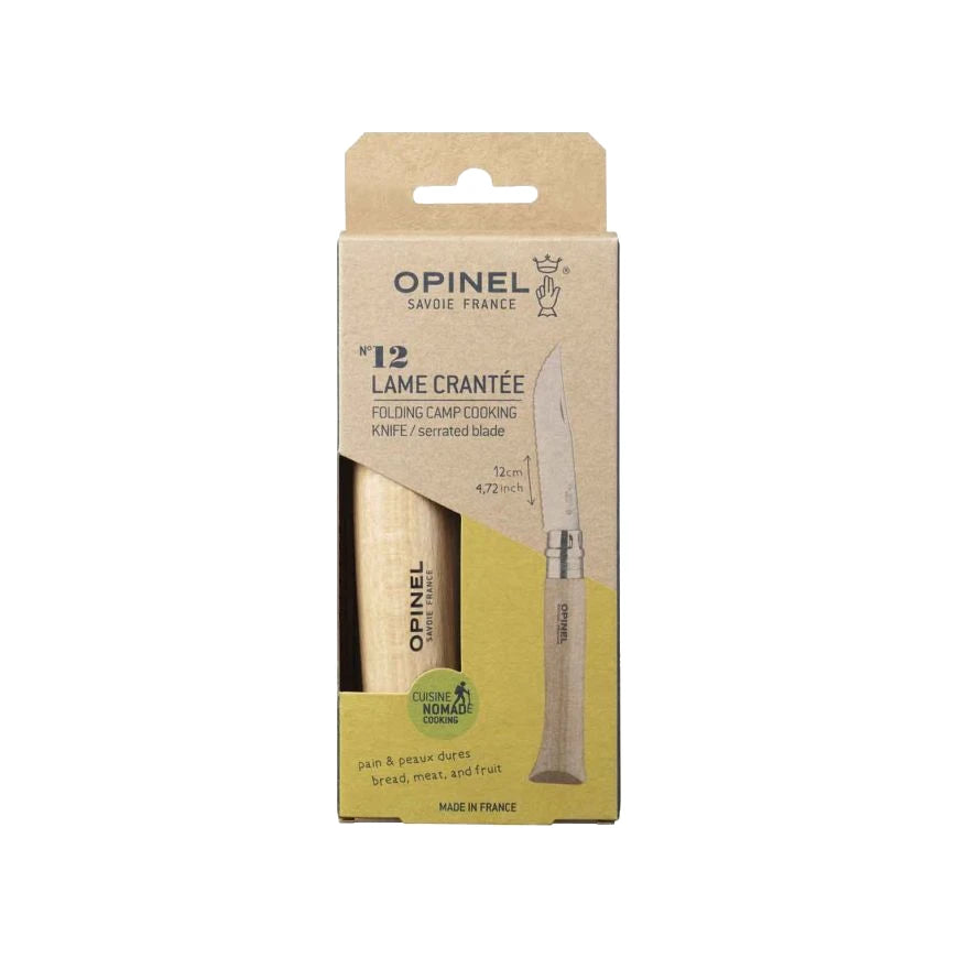 Couteau pliant-N°12 cranté-bois-OPINEL_7