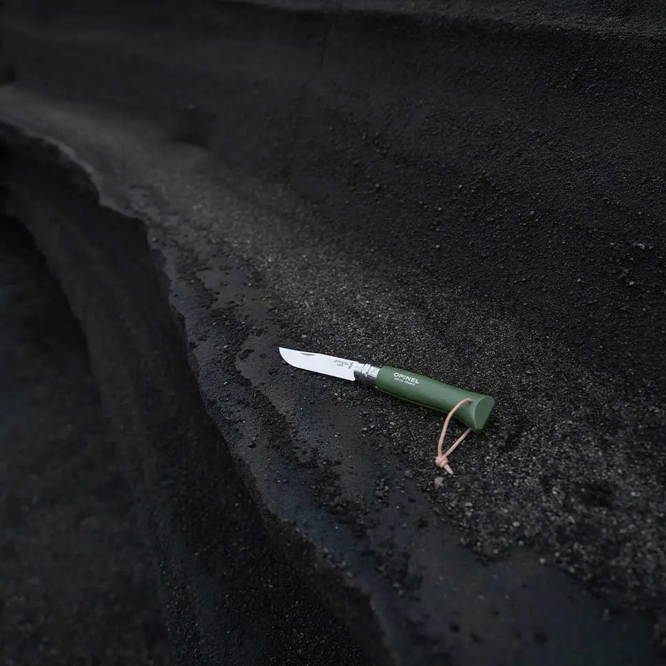 Couteau pliant-N°08 Baroudeur-vert-OPINEL_3