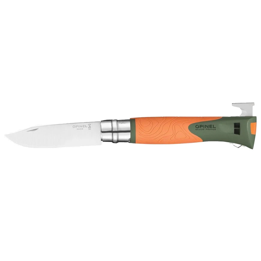 Couteau multifonctions-N°12 Explore-orange et gris-OPINEL