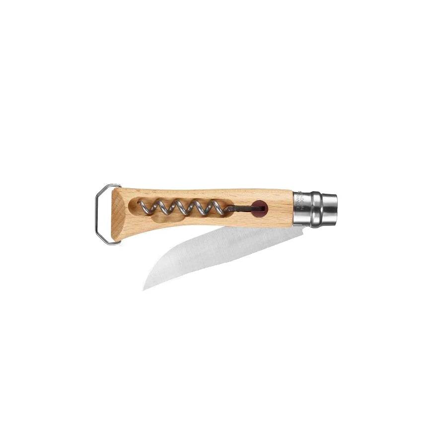 Couteau pliant-n°10-Tire bouchon décapsuleur-OPINEL