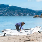 Kayak pliable-Beach LT-blanc et orange-ORU KAYAK_5