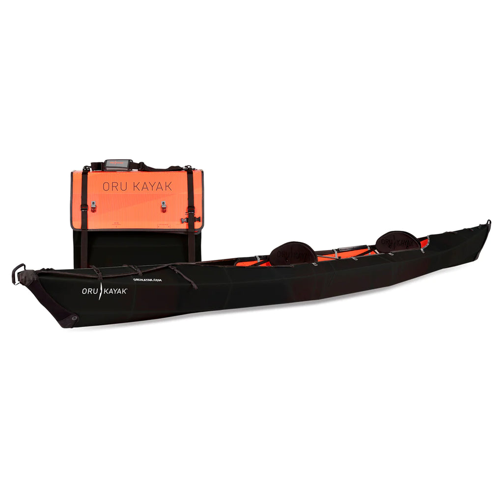 Kayak pliable-Haven TT-2 personnes-noir et orange-ORU KAYAK