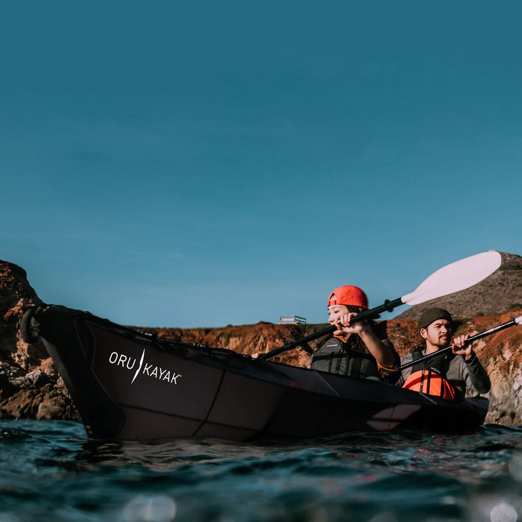 Kayak pliable-Haven TT-2 personnes-noir et orange-ORU KAYAK_2
