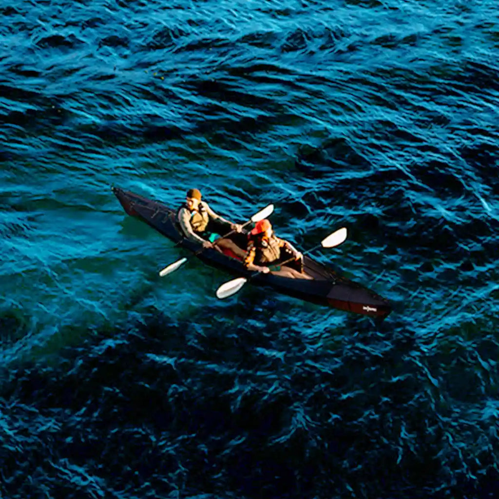 Kayak pliable-Haven TT-2 personnes-noir et orange-ORU KAYAK_6