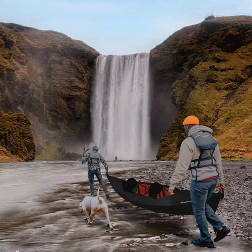 Kayak pliable-Haven TT-2 personnes-noir et orange-ORU KAYAK_5