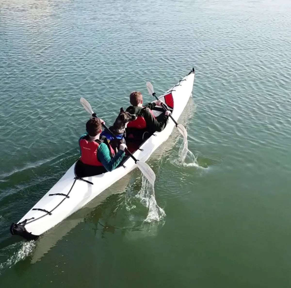 Kayak pliable-Haven TT-2 personnes-blanc et orange-ORU KAYAK_2