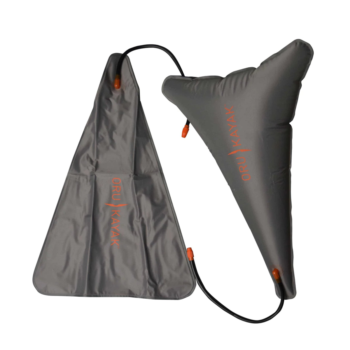 Réserve de flottabilité-Sac flottant-Lot de 2-gris et orange-ORU KAYAK
