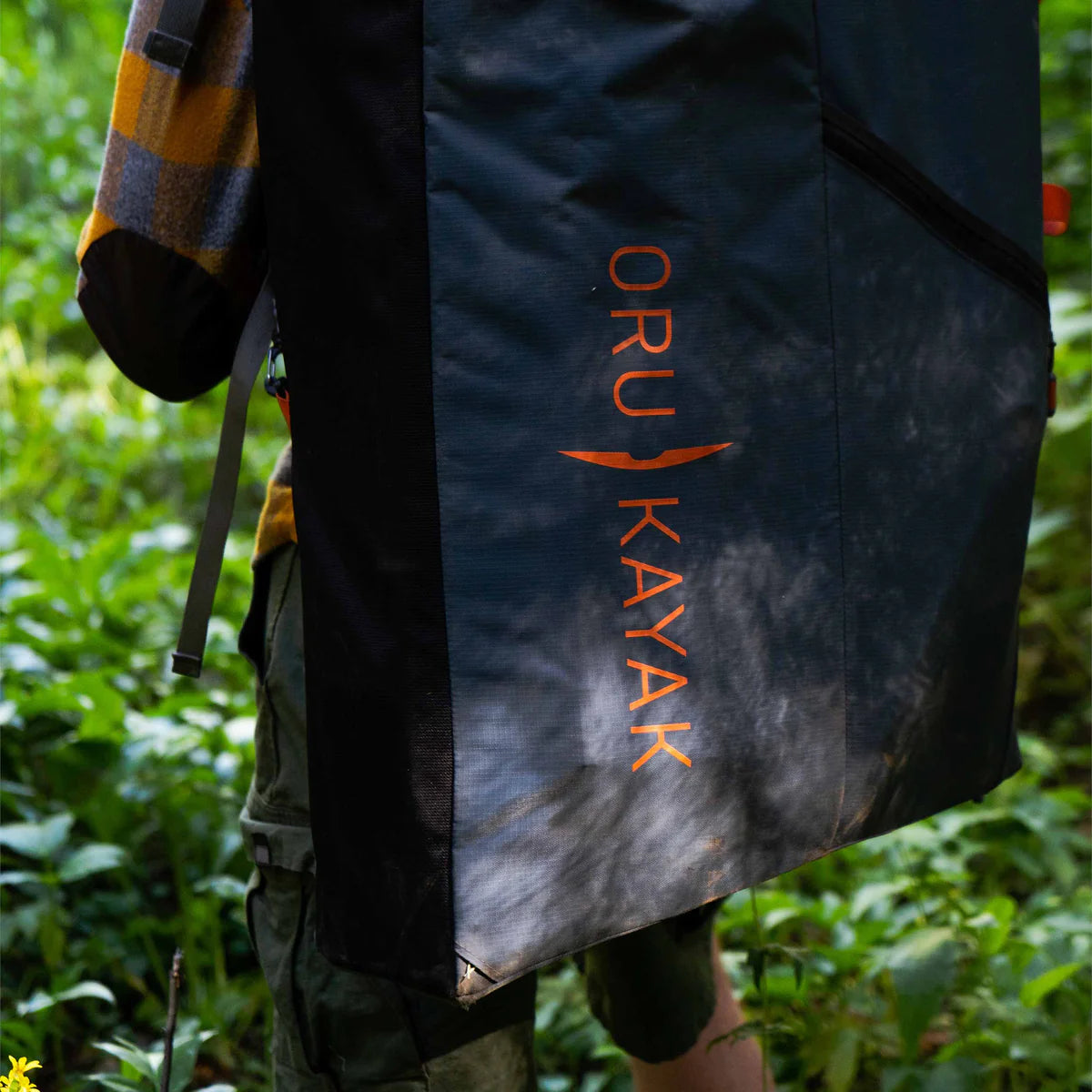 Sac de rangement-Kayak Lake ou Inlet-nylon-gris et orange-ORU KAYAK_6