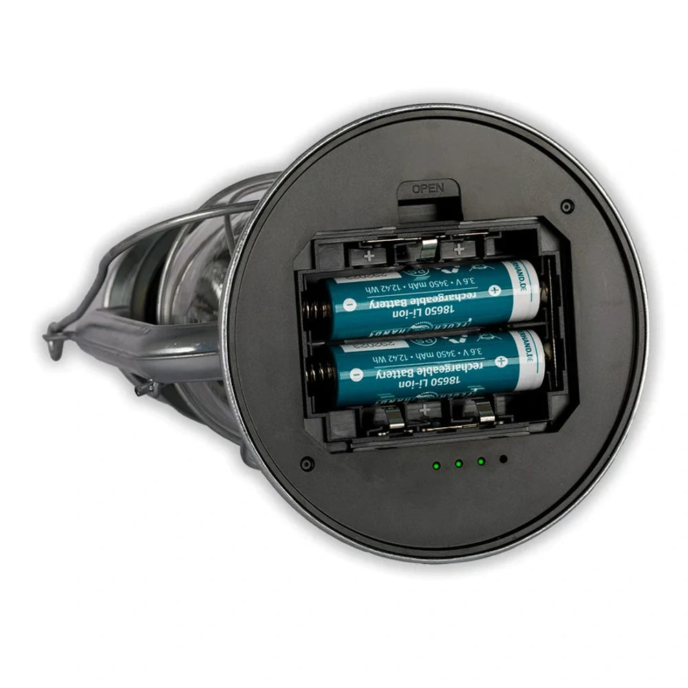 Pack_Lampe Tempête LED Baby Special 276_Zinc_Piles_Sac_FEUERHAND_4