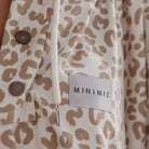 Poncho micro fibre enfant avec poche-Leo Sable-MINIMIZ_2