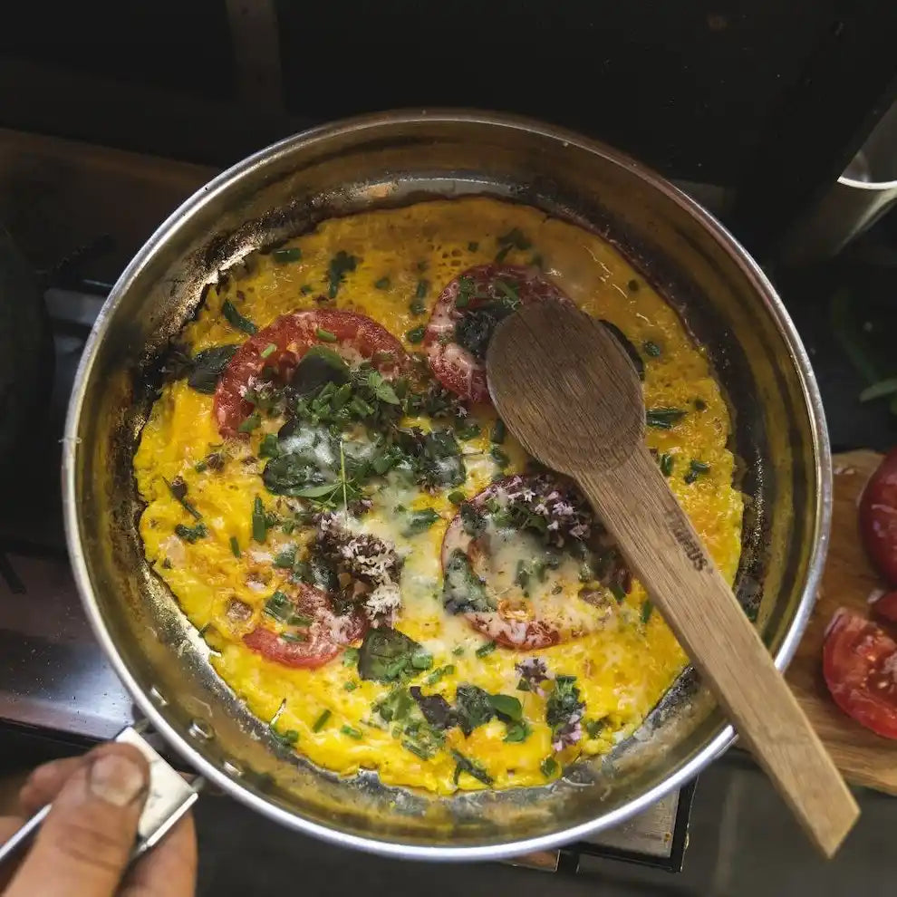 Poêle en inox-Campfire Pan-21 ou 25cm-PRIMUS_3