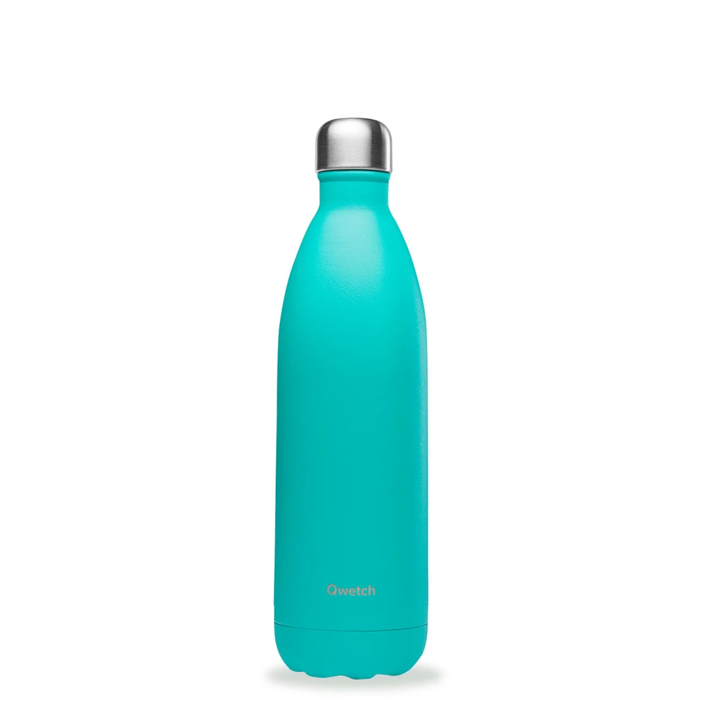 Gourde isotherme-1L-inox-lagon-QWETCH