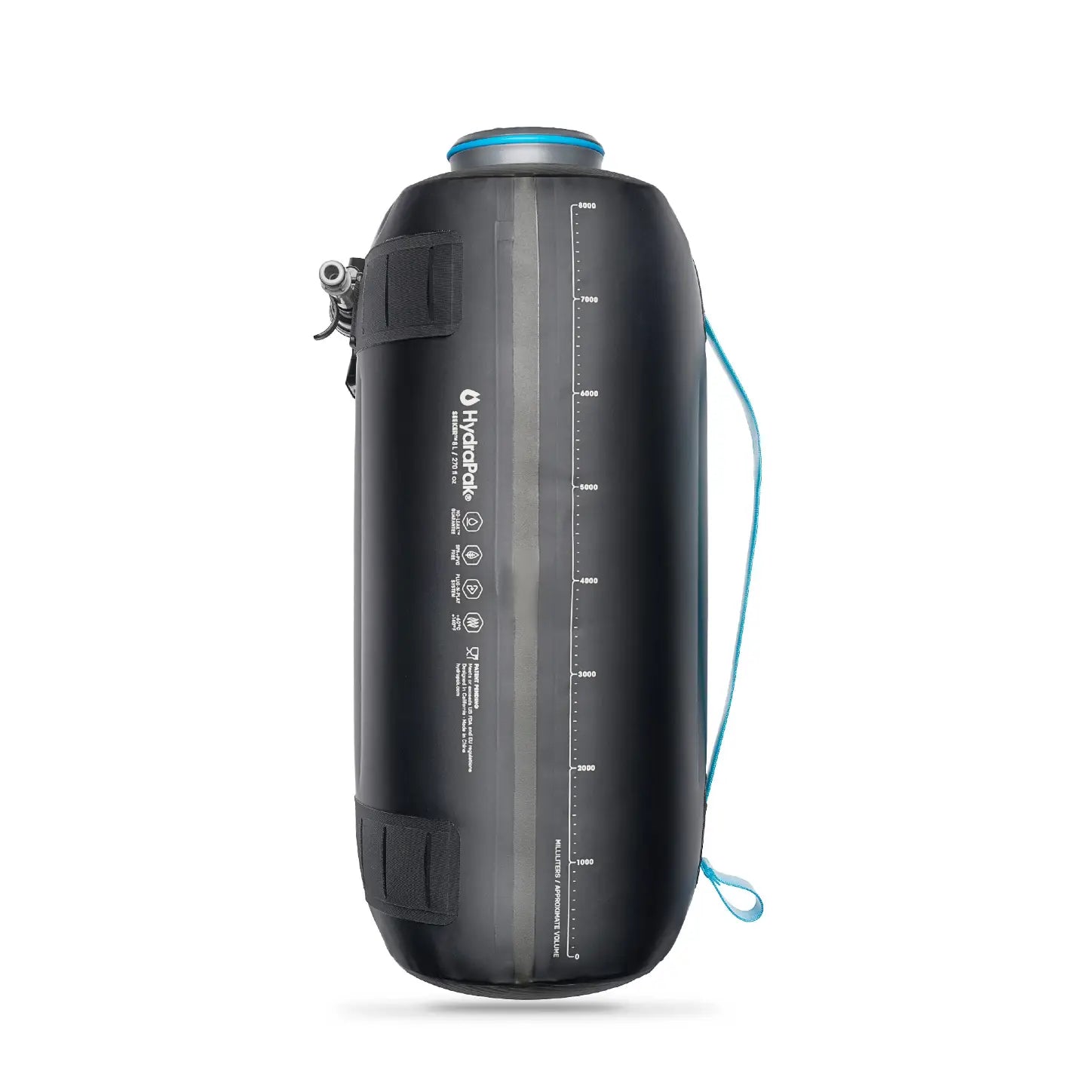 Réservoir d’eau pliable-Expedition-8L-noir et bleu-HYDROFLASK_5