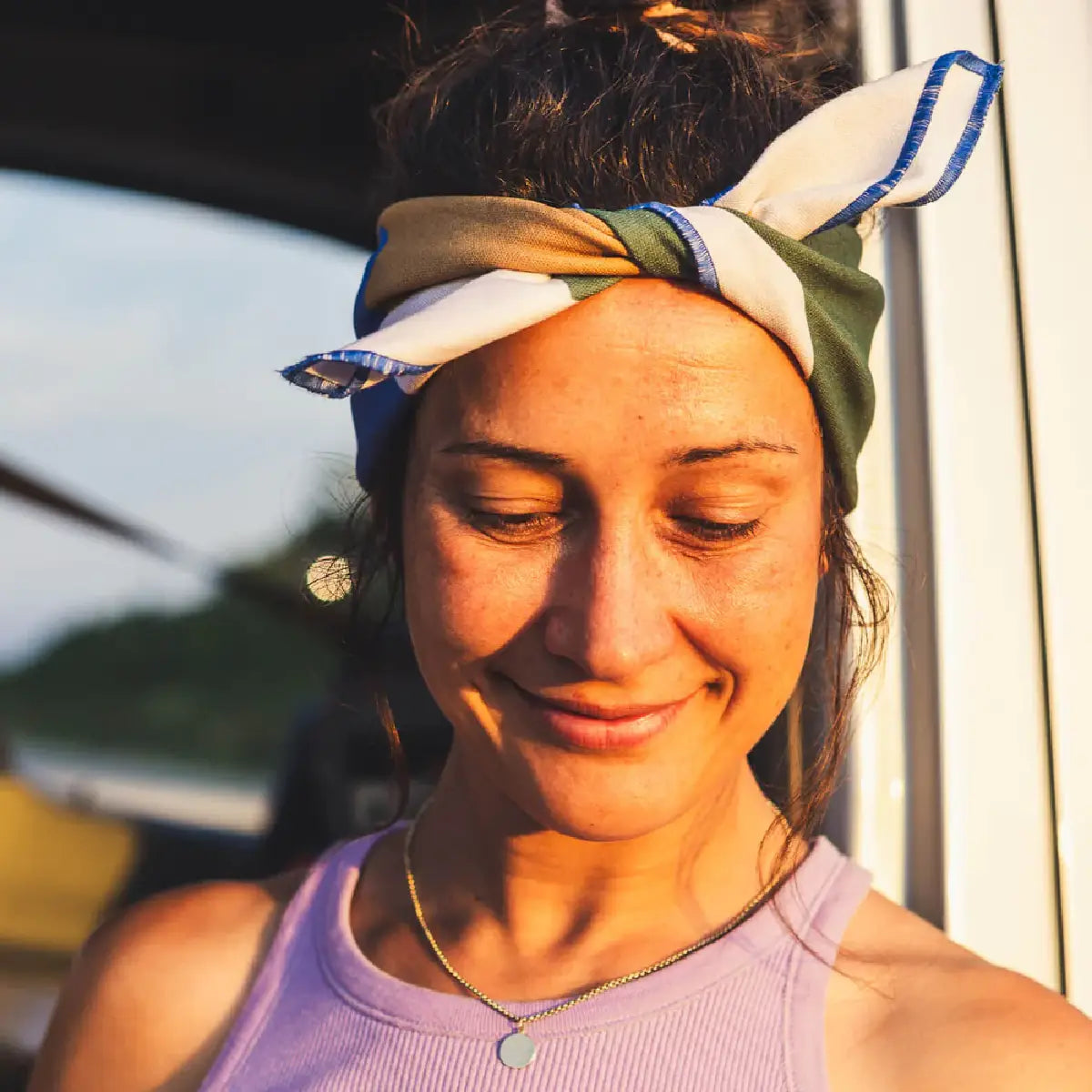 Roadtyping_Tissu Vanlife_Bandana Torchon Serviette