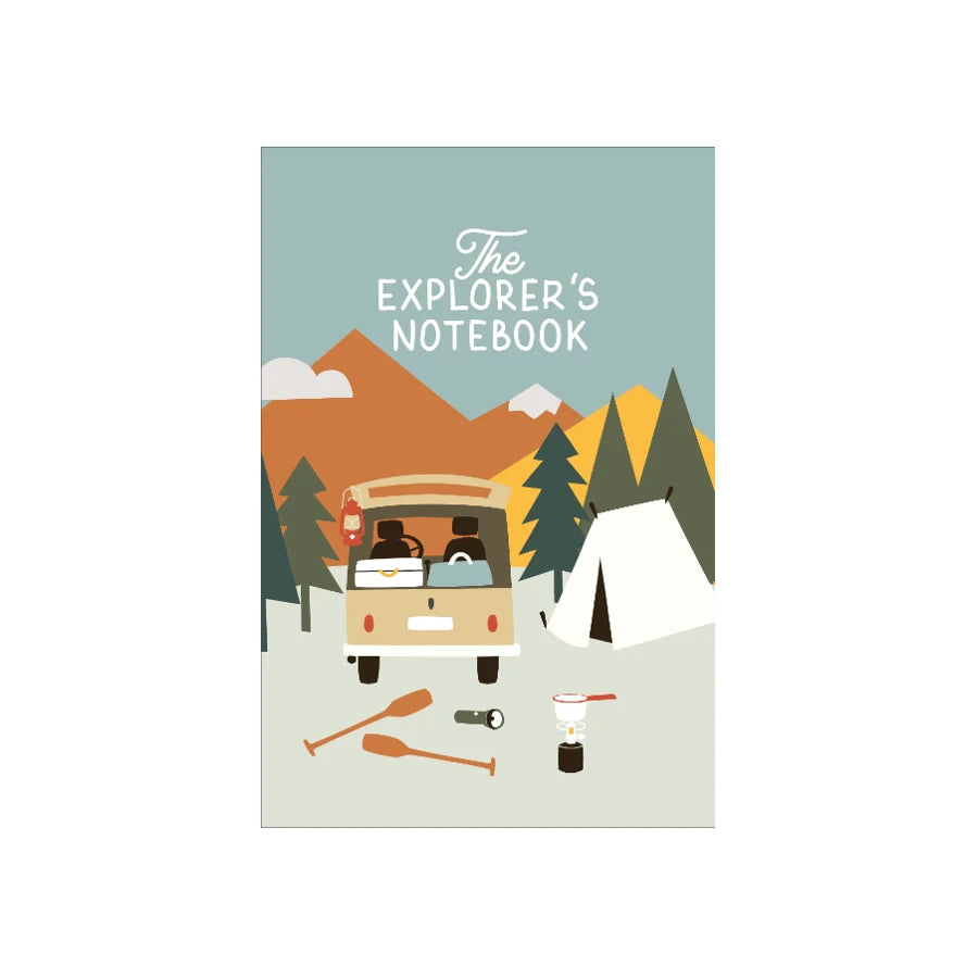 Reisenotizbuch The Explorer's Notebook Vanlife / Roadtyping - Casambu.com