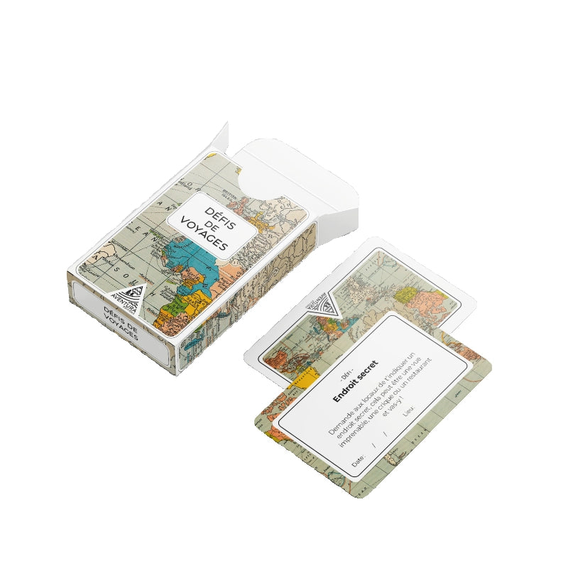 Jeu de cartes_Défis_Voyage_AVENTURA ÉDITIONS