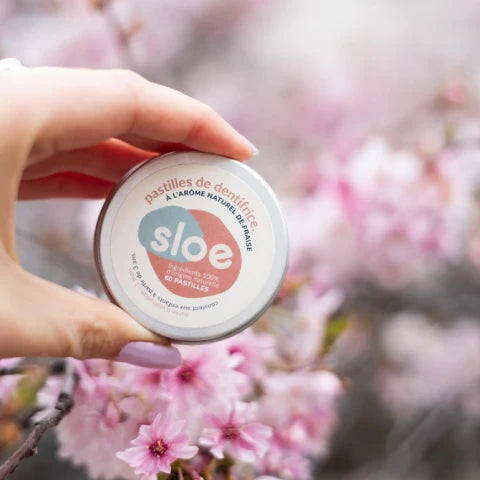 Dentifrice solide en pastilles-60 pastilles-Fraise-SLOE_4