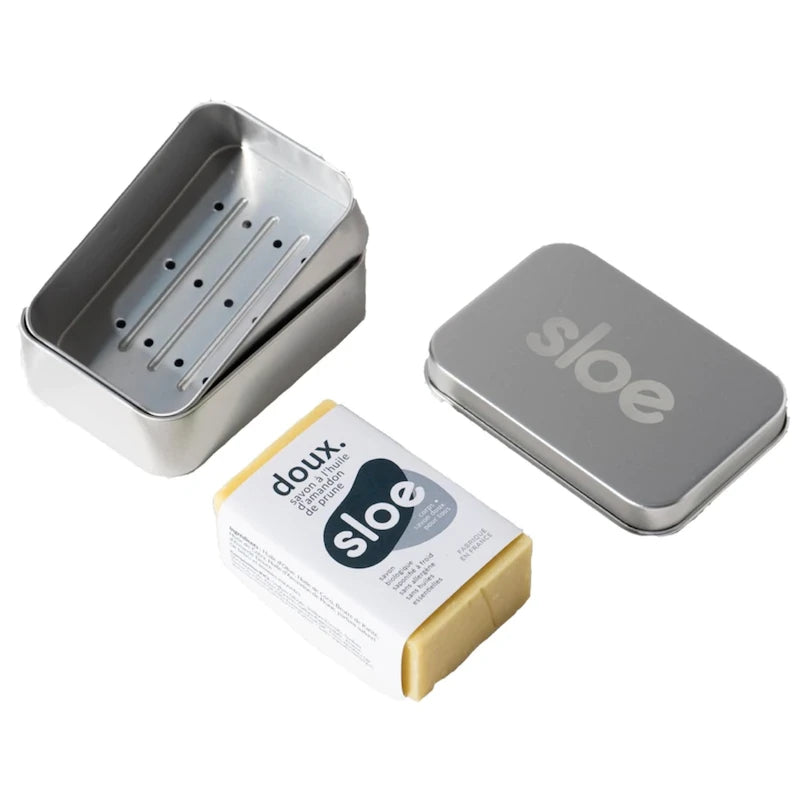 Savon naturel-boîte savon-100g-amandon de prune-SLOE