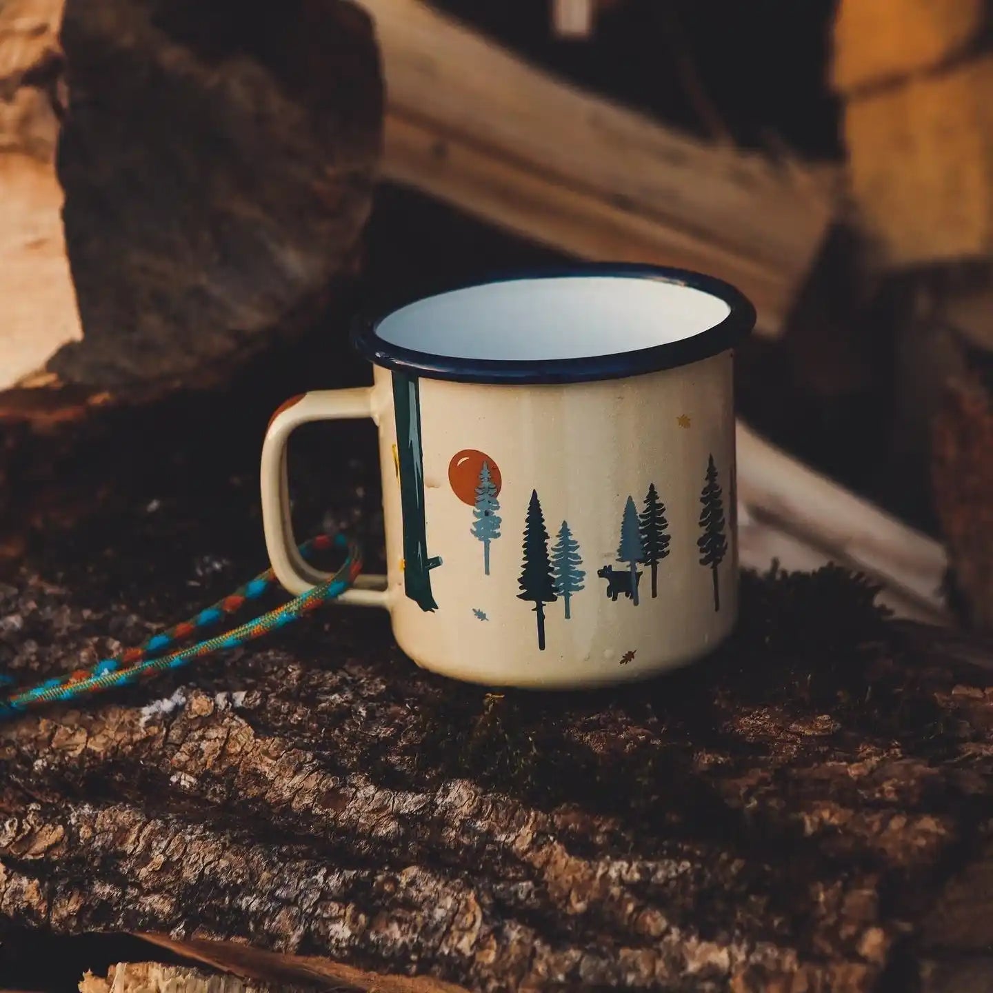 Tasse en émail-Wild & Free-25cl-ROADTYPING_2