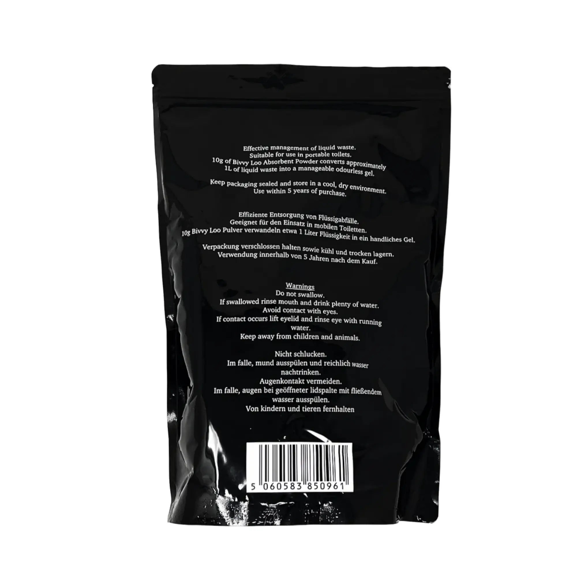 Poudre Absorbante Toilettes Sèches-1kg-Bivvy Loo_3