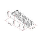 Cales à niveau-Level Up-Lot de 2-Gris-FIAMMA_3