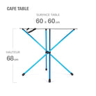Table pliable-Cafe Table-noir et bleu-HELINOX_5