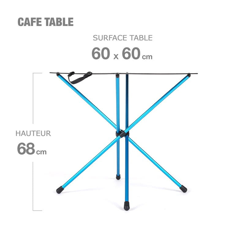 Table pliable-Cafe Table-noir et bleu-HELINOX_5