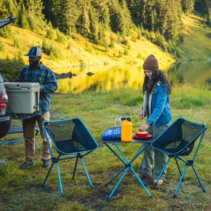 Table pliable-Cafe Table-noir et bleu-HELINOX_8