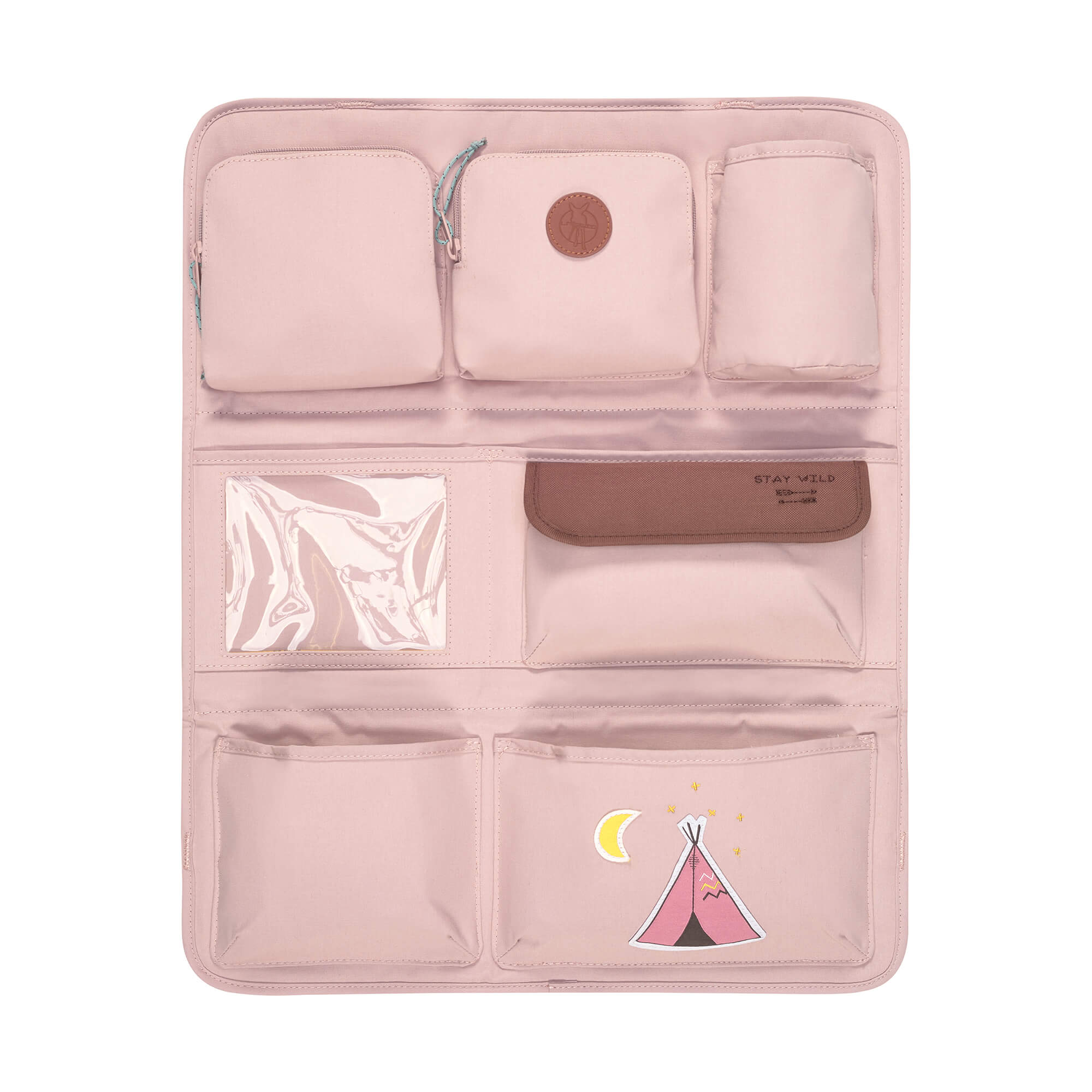 Organisateur de voiture-Adventure Tipi-rose-LASSIG