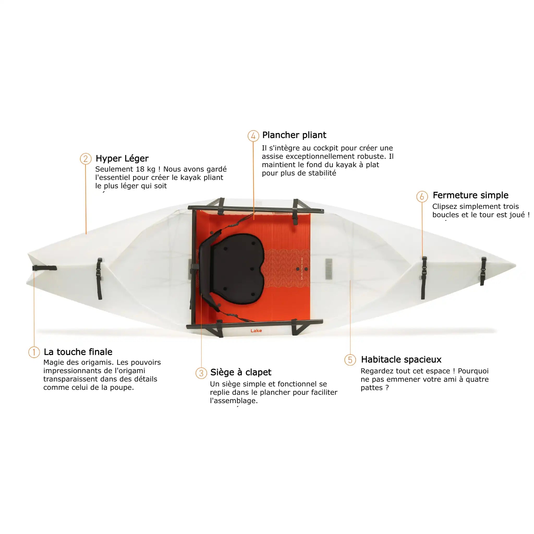 Kayak pliable-Lake-blanc et orange-ORU KAYAK_3