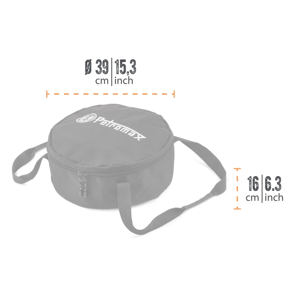 Sac de transport pour four de camping et plaque de cuisson-nylon-noir-PETROMAX_3