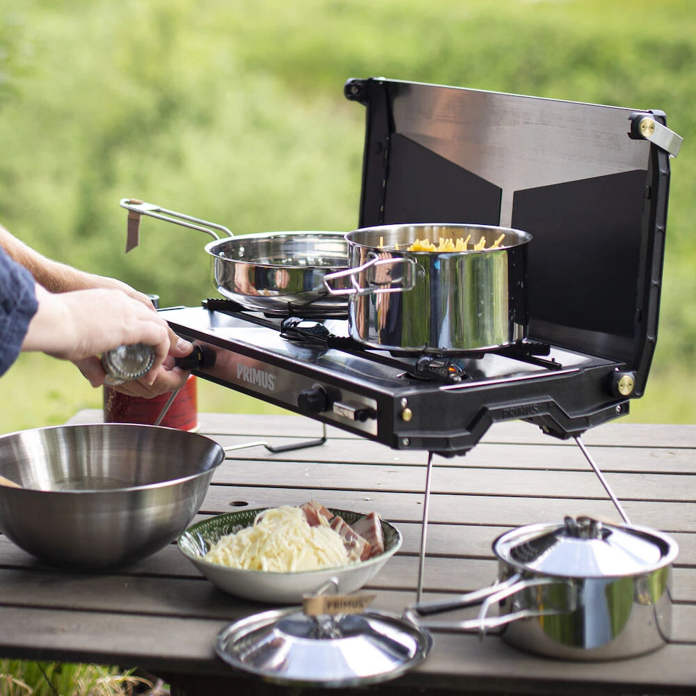 Batterie de cuisine inox-Large-2 casseroles-1 poele-PRIMUS_2