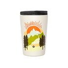 Tasse isotherme-Let The Adventure Begin-inox-30cl-beige avec motif-ROADTYPING