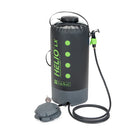 Douche solaire portative à pression-Helio LX-22L-noir-NEMO EQUIPMENT