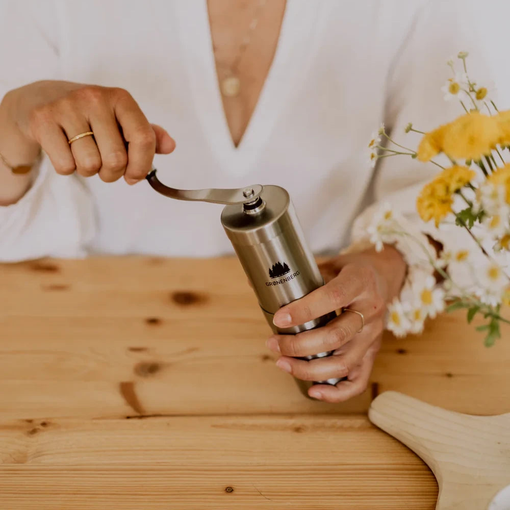 Moulin à café manuel-inox-GROENENBERG_4