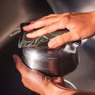 Éponge lavage et réutilisable-khaki et marron-NOMADVANTURE_2