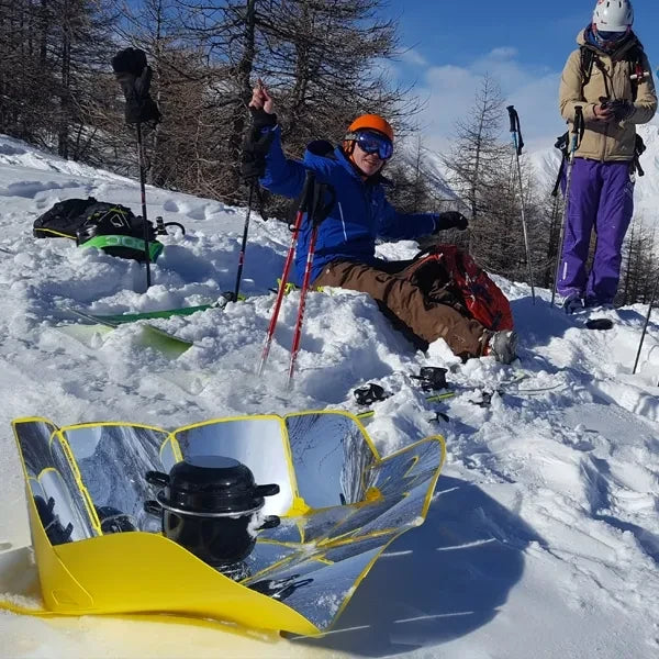 Cuiseur et four solaire-Sungood-2 à 4 personnes-jaune-SOLAR BROTHER_6